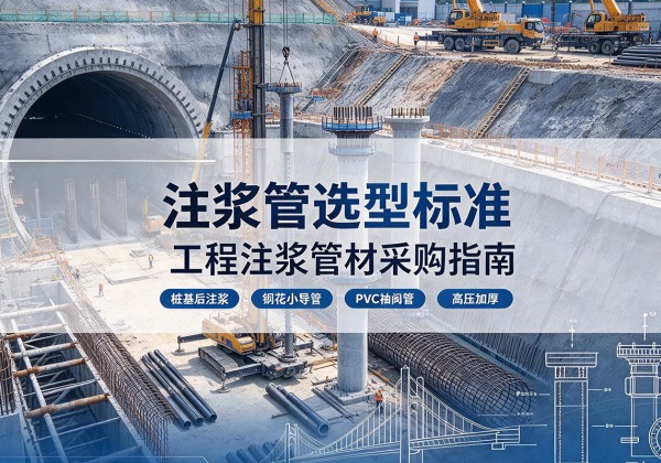 喀喇沁旗注浆管选型标准